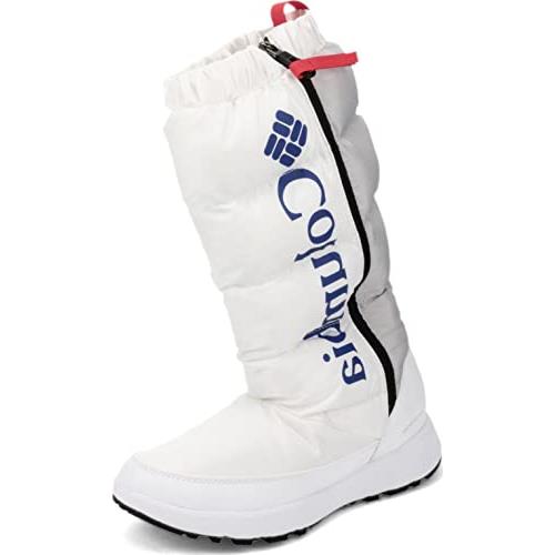 Columbia Women`s Paninaro Omni-heat Tall Snow Boot - Choose Sz/col White/Cobalt Blue