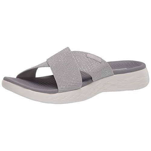 Skechers Women`s Slide Sandal - Choose Sz/col Silver