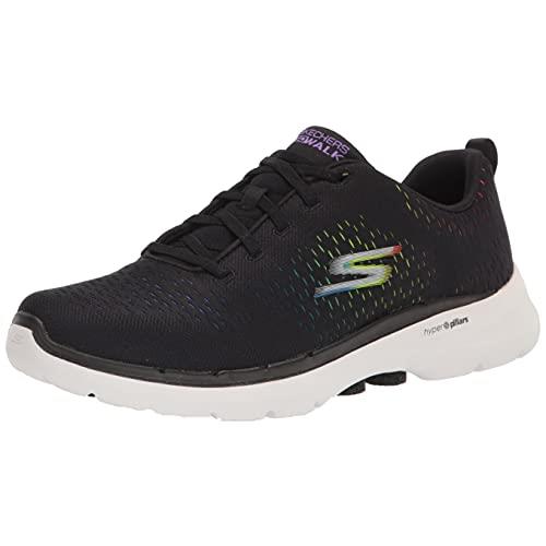 Skechers Women`s Go Walk 6-Vibrant Energy Sneaker - Choose Sz/col Black/Multi