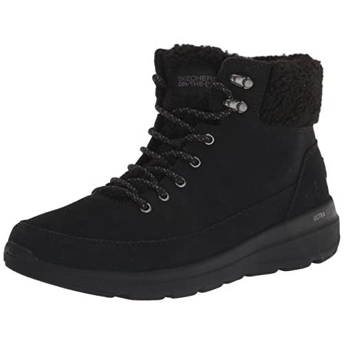 Skechers Women`s Glacial Ultra-16677 Fashion Boot - Choose Sz/col Black