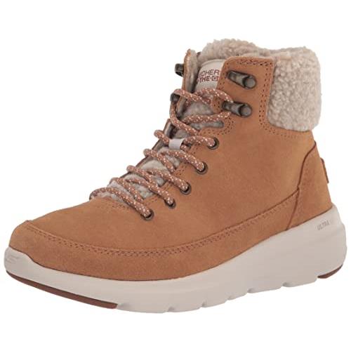 Skechers Women`s Glacial Ultra-16677 Fashion Boot - Choose Sz/col Chestnut