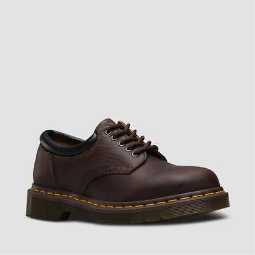 Dr. Martens Men`s 8053 Crazy Horse Leather Casual Shoes - Gaucho