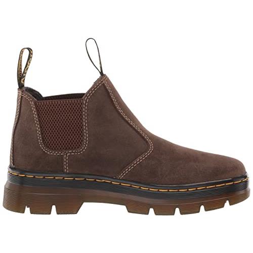 Dr. Martens Unisex-adult Chelsea Boot - Choose Sz/col Dark Brown Waxy Suede Wp