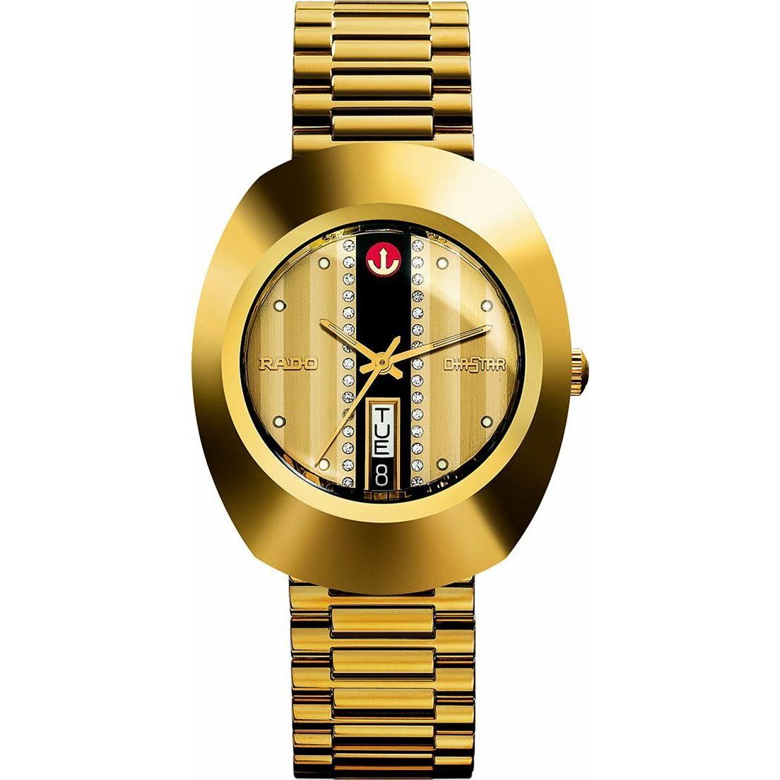 Rado Diastar R12413343 Automatic Gold Plated Swiss Men`s Watch