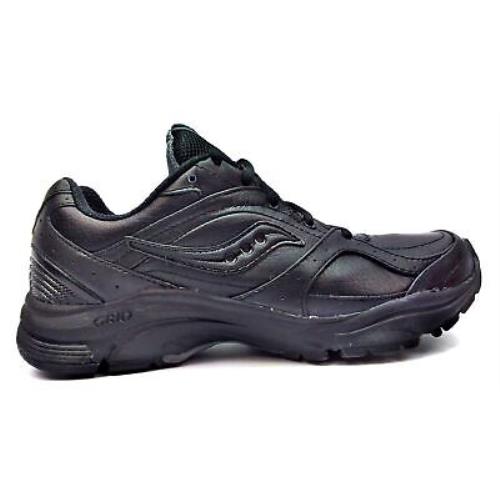 Saucony Women`s Grid Integrity St 2 Lace Up Walking Running Shoes Black/gray