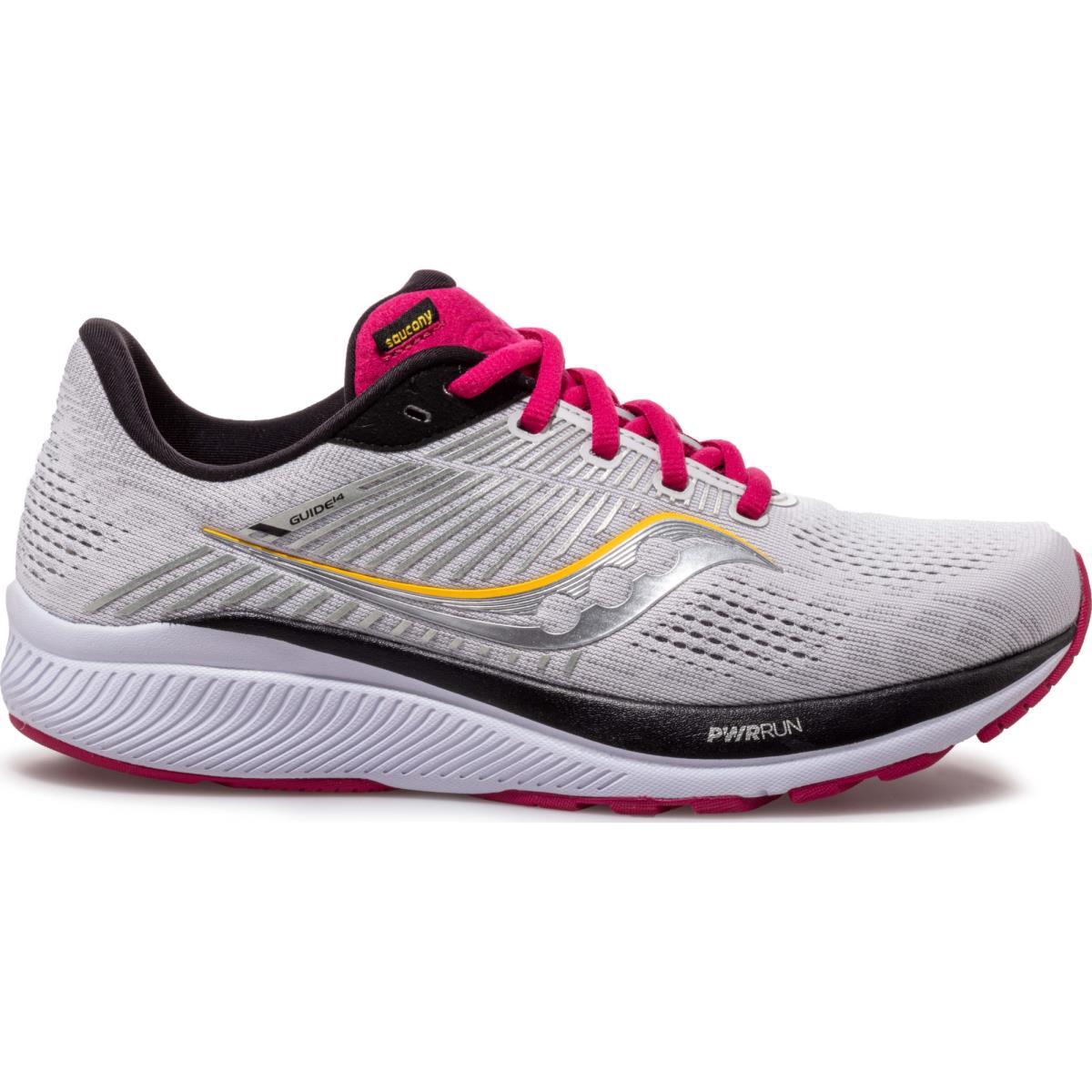 Saucony Women Guide 14 Wide Alloy | Cherry