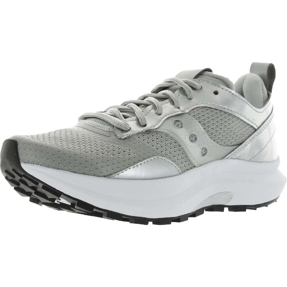 Saucony Men`s Jazz Hybrid Leather Lace-up Athletic Fashion Sneakers Silver