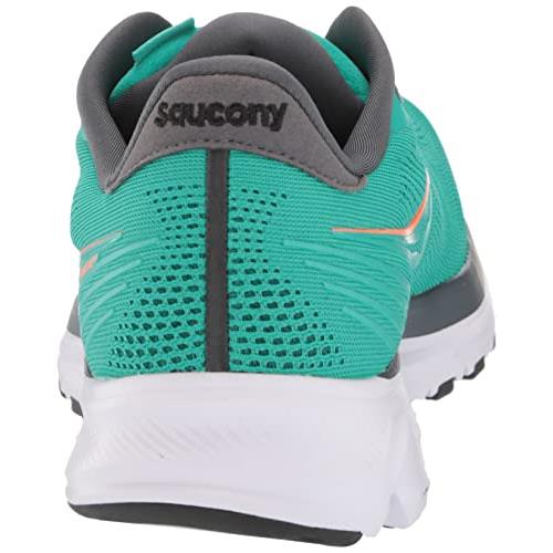 Saucony shoes  - Jade/Vizi Orange 1