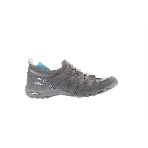 Skechers Womens Bold Statment Gray Walking Shoes Size 8 4571271
