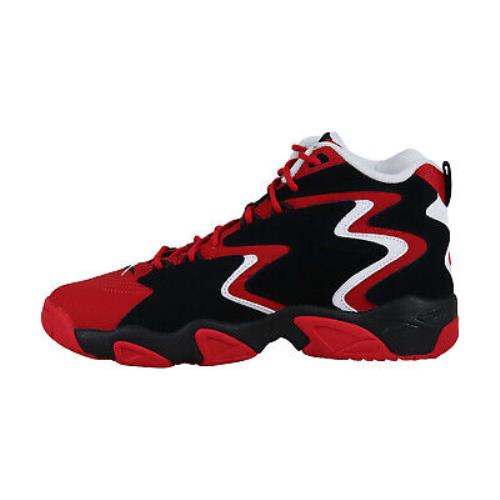 Reebok Mobius Og MU CN7905 Mens Red Mid Top Athletic Gym Basketball Shoes 10