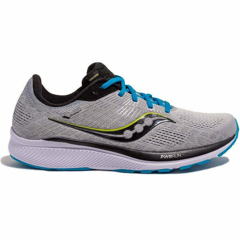 Saucony Guide 14 Men`s Running Shoes Size 14 Alloy / Cobalt S20654-55