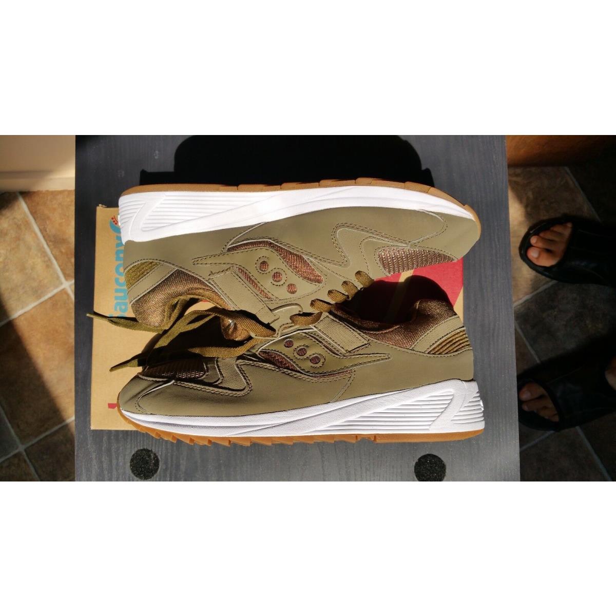 Saucony shoes Grid - Olive 4