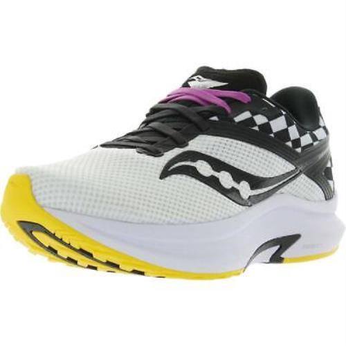 Saucony Womens Axon B/w Running Shoes Sneakers 9.5 Medium B M Bhfo 7779