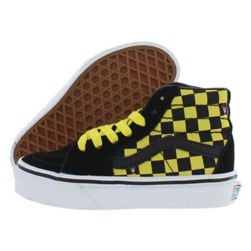 Vans Sk8-Hi Boys Shoes Size 11 Color: Black/yellow/white