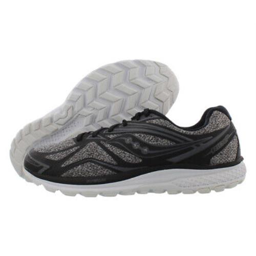 Saucony Ride 9 lr Mens Shoes Size 11.5 Color: Grey/black