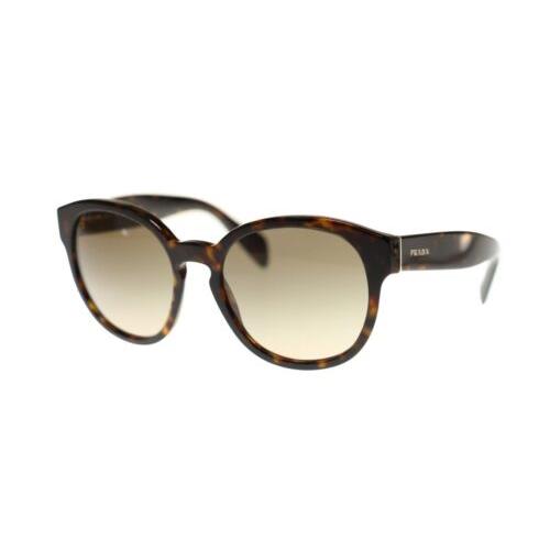 Prada Womens Sunglasses PR18R 2AU3D Havana Brown Gradient Square 56mm