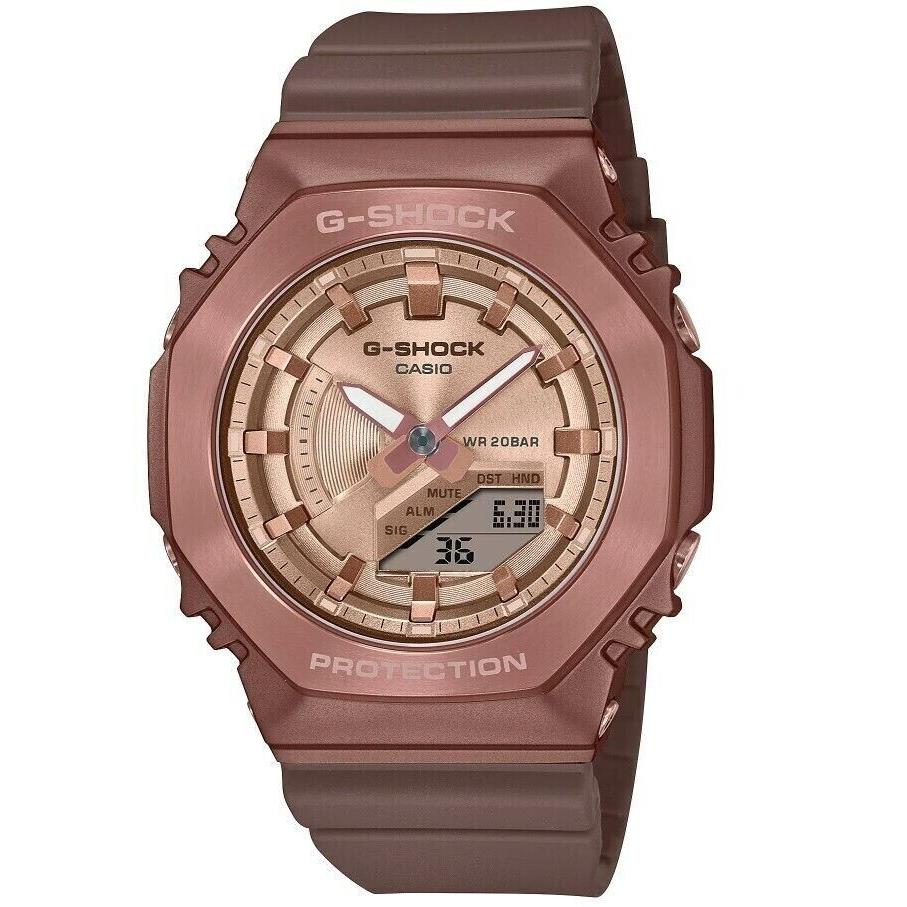 Casio G-shock Limited Edition Analog-digital Copper Women`s Watch GMS2100BR-5A