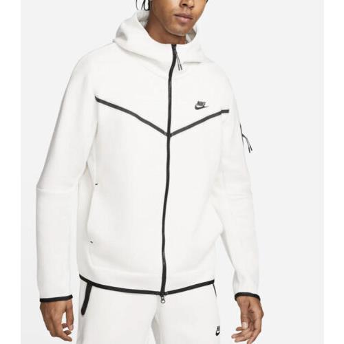 Nike Sportswear Men`s Tech Fleece Full-zip Hoodie Phantom/black CU4489 ...