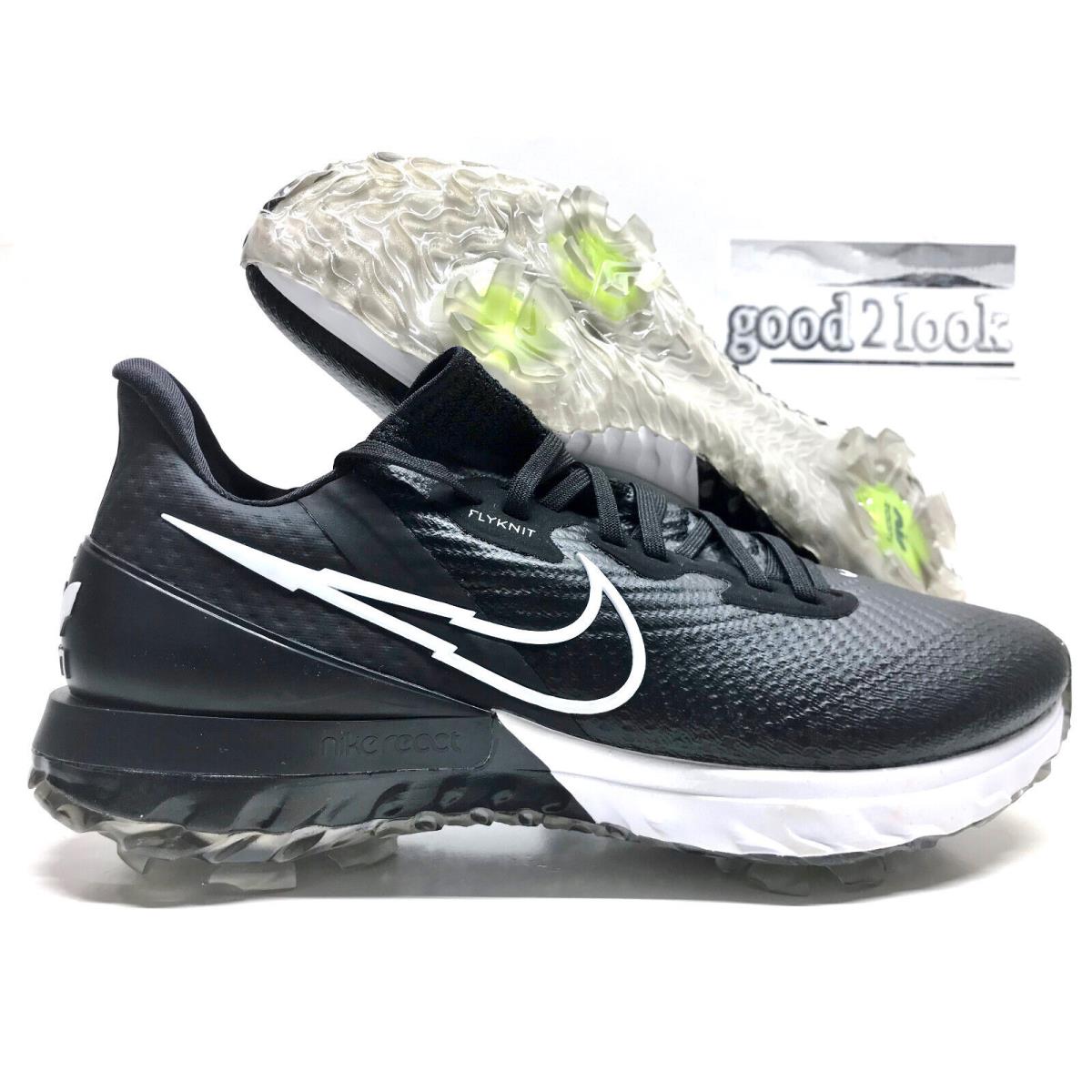 Nike Air Zoom Infinity Tour Golf Shoe Black/white-volt SZ Men`s 9.5 CT0540-077