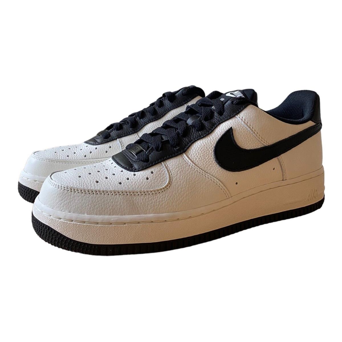 Nike Air Force 1 By You White Black Sail `panda` DO7416-991 - Men`s Size 10 - White