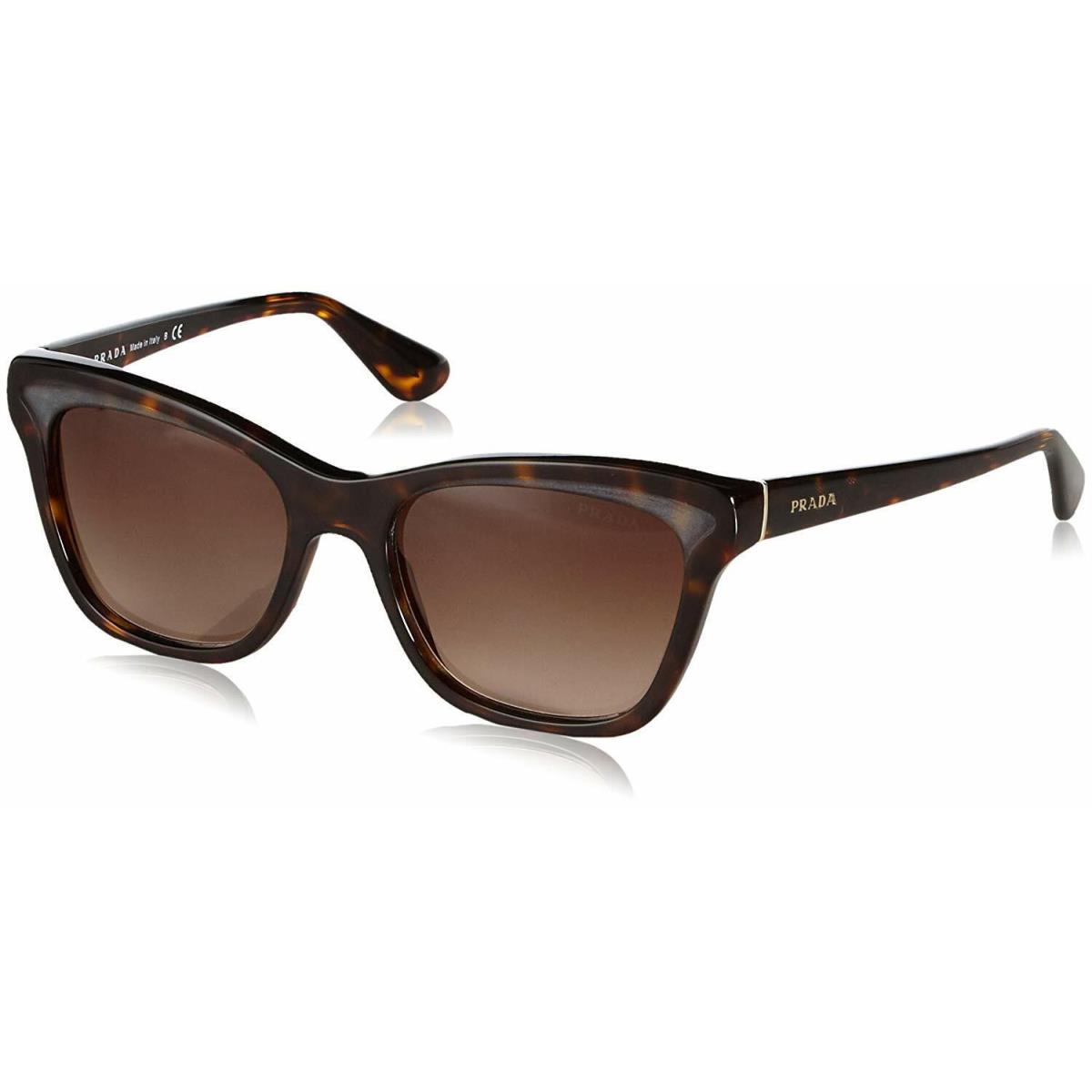 Prada Sunglasses Spr 16P 2AU-6S1 Tortoise / Brown Gradient Lens