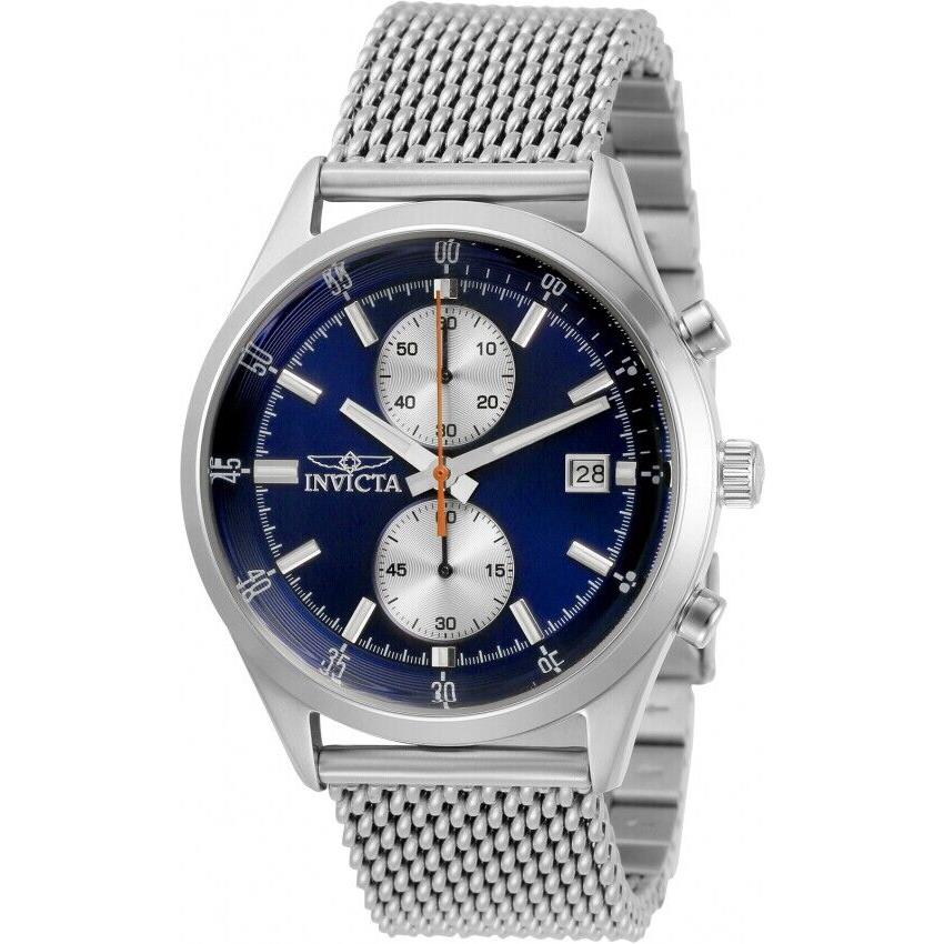 Invicta Pro Diver Chronograph Quartz Blue Dial Men`s Watch 31356