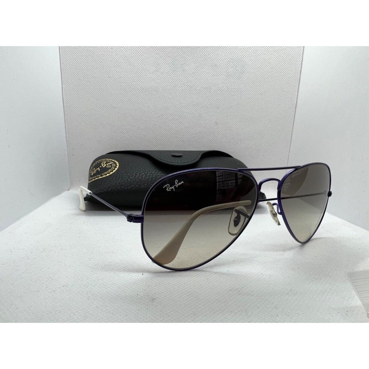 Ray-ban RB3025 Aviator Large Purple Sunglasses