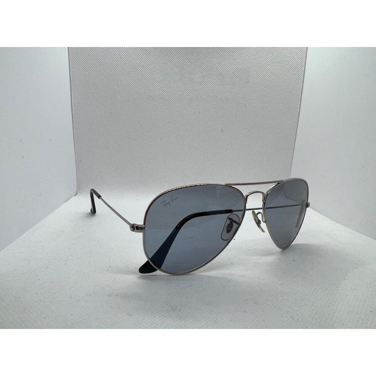 Ray-ban RB3025 Large Aviator Silver Sunglasses