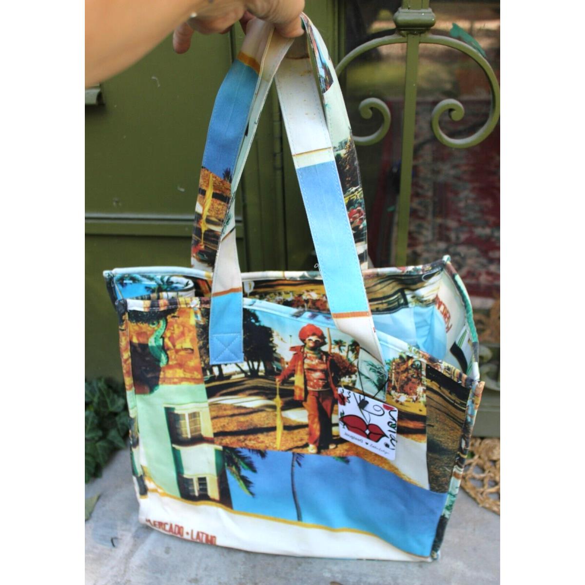 Desigual Esteban Cartazar South Beach Shopping / Shopper Tote Bag