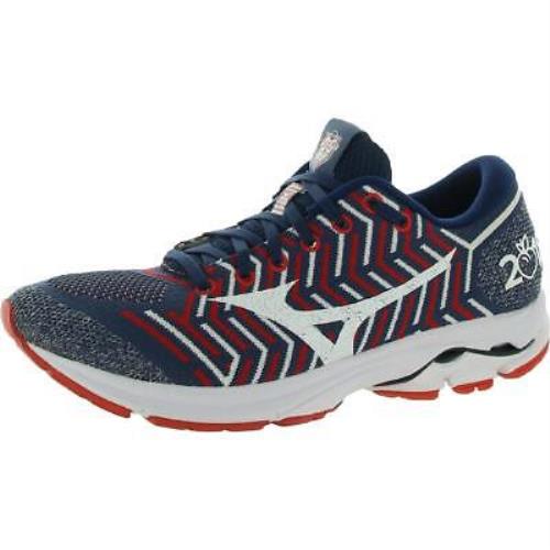 Mizuno Womens Wave R1 Lace Up Sock Trainers Running Shoes Sneakers Bhfo 9401