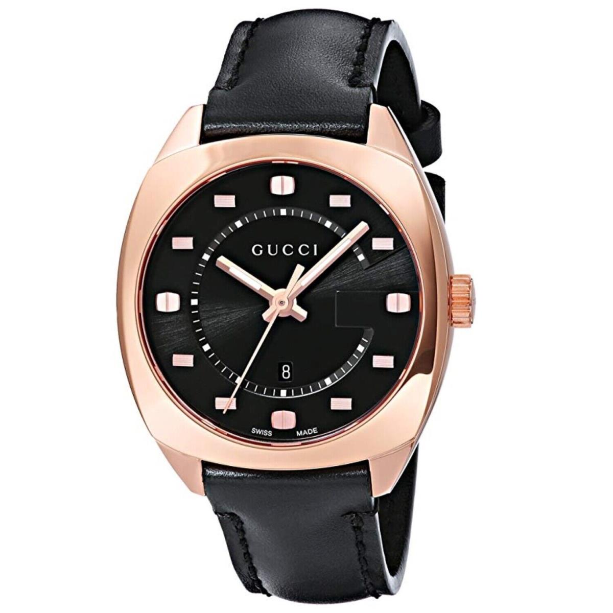 Gucci YA142407 Women`s GG2570 Black Quartz Watch