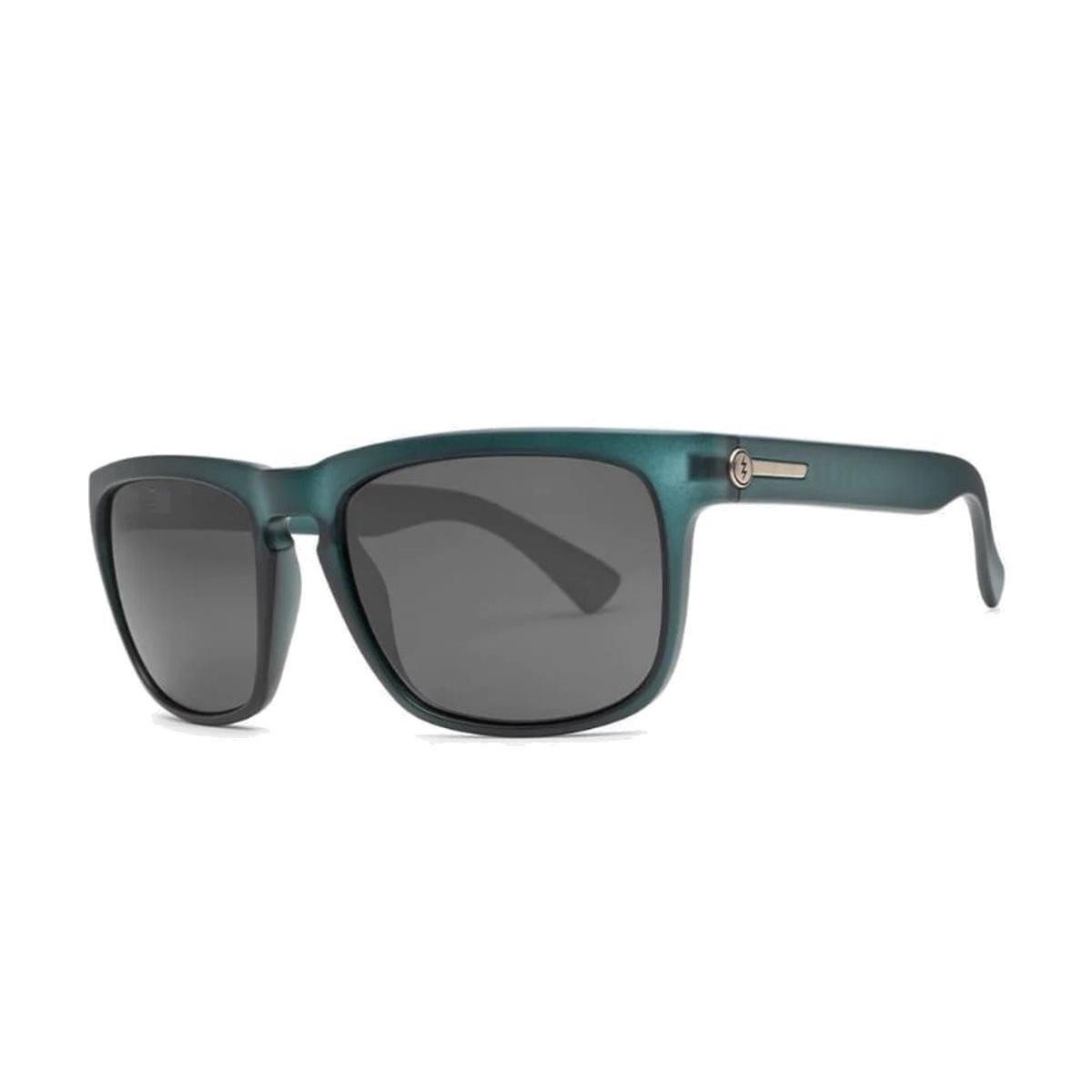 Electric Knoxville XL Sunglasses Hubbard Blue with Silver Polarized Lens - Blue Frame, Silver Polarized Lens