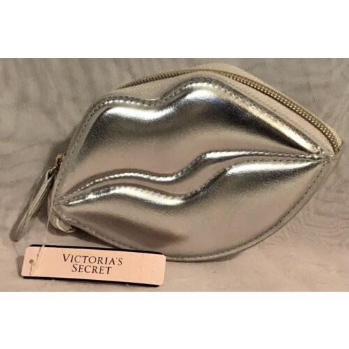 Victoria's Secret | Accessories | Victorias Secret Pink Gold Pucker Lips  Coin Organizer Bag | Poshmark
