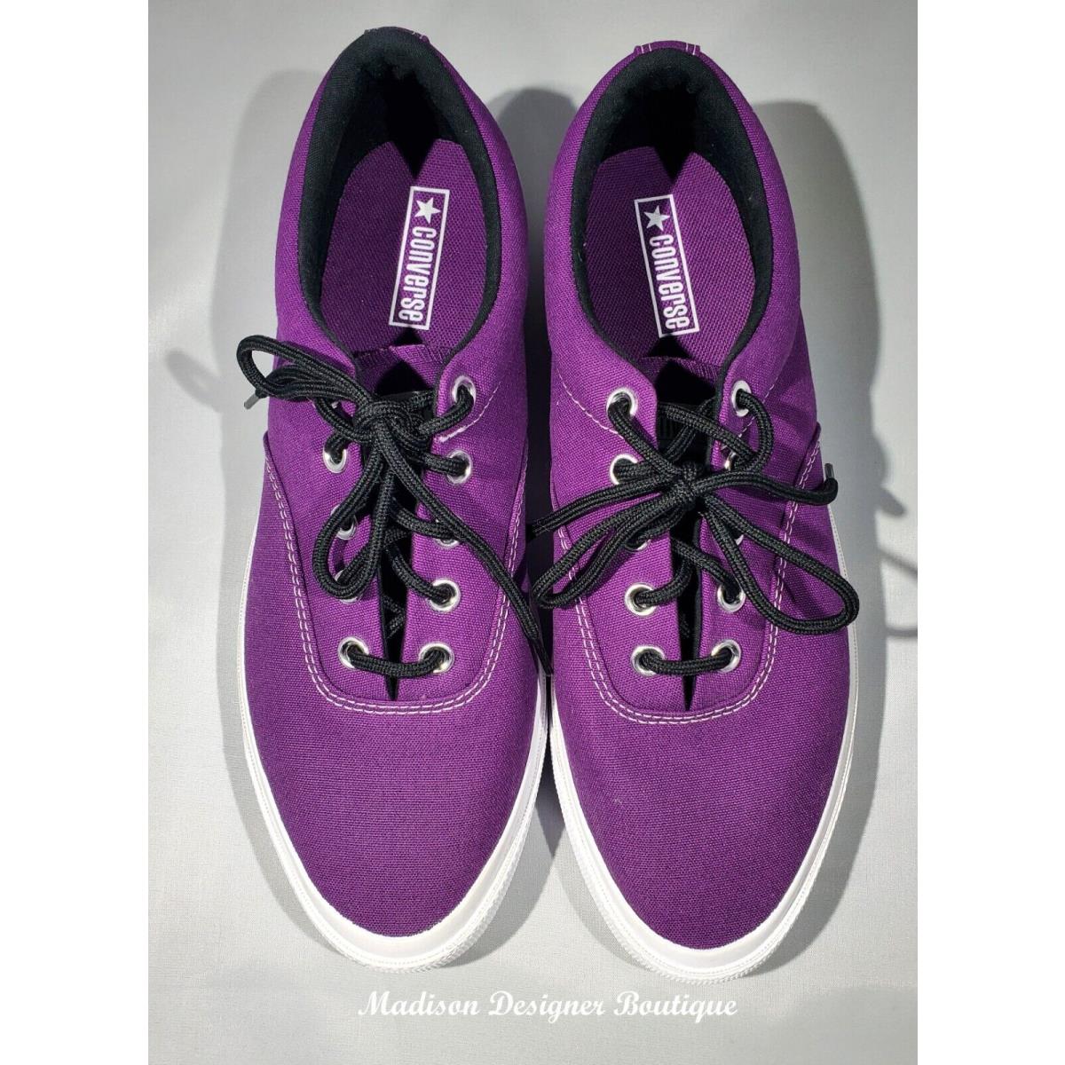 Converse Skid Grip Cvo OX Shoes in Nightfall Violet Purple 10.5