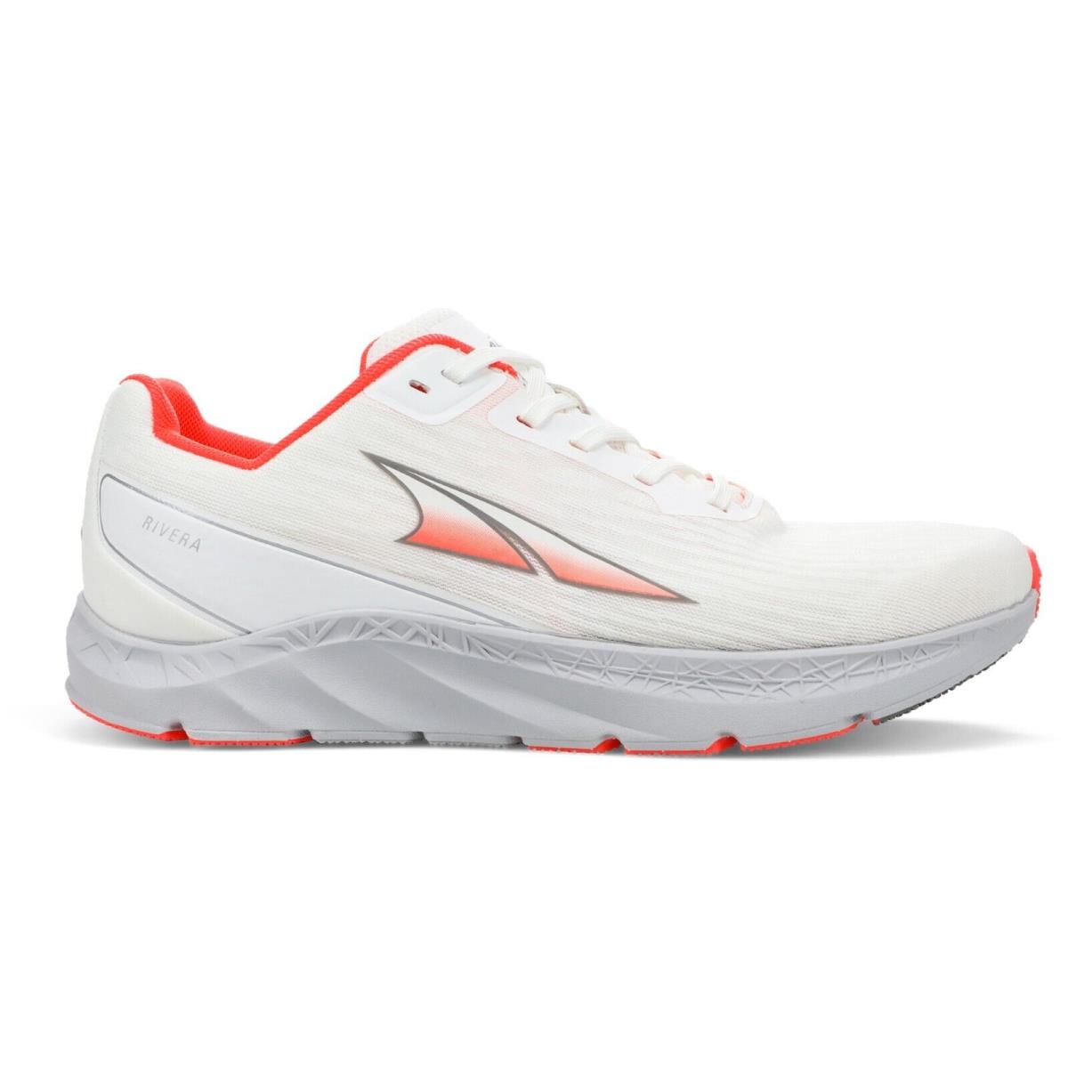 Altra Rivera Running Shoes Women`s Size 10 White/coral AL0A4V161-100