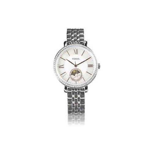Fossil Jacqueline Sun Moon ES5164 Elegant Multifunction Stainless Steel Watch