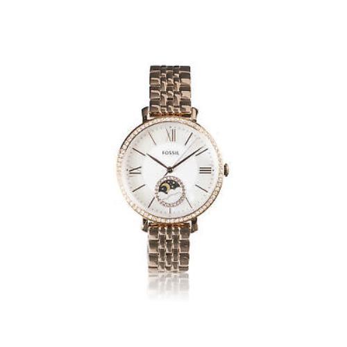 Fossil Jacqueline Sun Moon ES5165 Elegant Japanese Movement Fashionable Watch