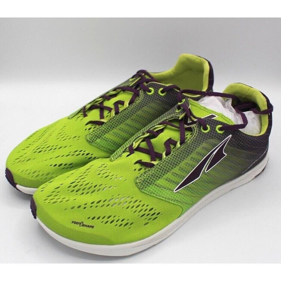 Altra Unisex Vanish R ALU1812F314 Green Running Shoes - Size M 10 W 11.5