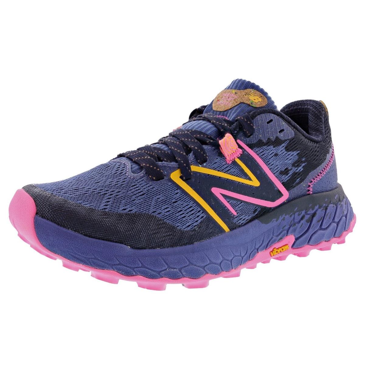 New Balance Women S Fresh Foam Hierro Wthier V7 Trail Running Shoes NIGHT SKY / VIBRANT PINK / BLACK