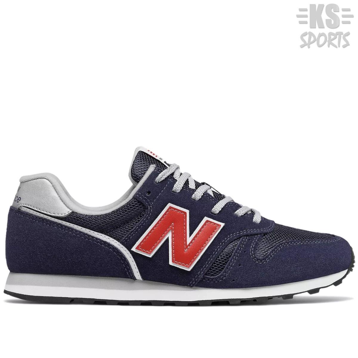 Balance 373v2 `navy Red` Suede Men`s Lifestyle/running Shoes ML373CS2