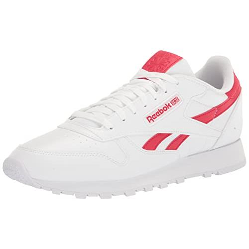 Reebok Unisex-adult Classic Leather Sneaker - Choose Sz/col Vegan Collection/White/Vector Red