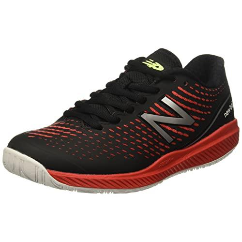 Balance Men`s 796 V2 Hard Court Tennis Shoe - Choose Sz/col Black/Velocity Red/Bleached Lime Glo