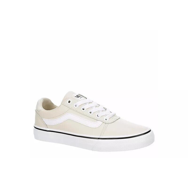 Vans Ward Women`s Shoes Sneakers Skate Casual Low Tops Beige