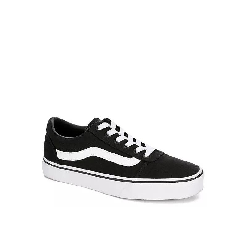 Vans Ward Women`s Shoes Sneakers Skate Casual Low Tops Black/White