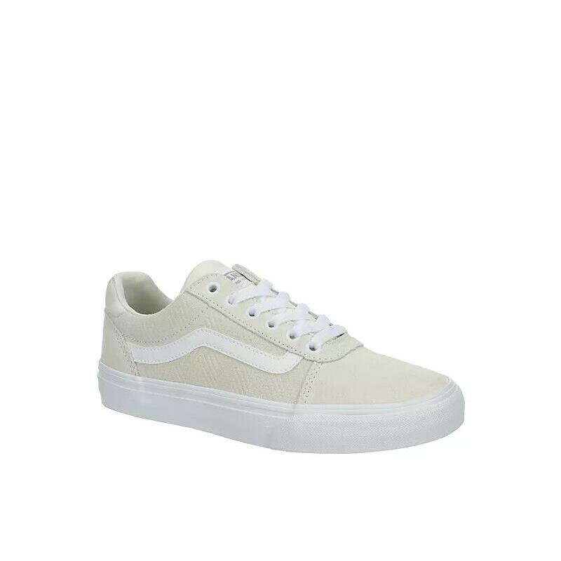 Vans Ward Women`s Shoes Sneakers Skate Casual Low Tops Off White