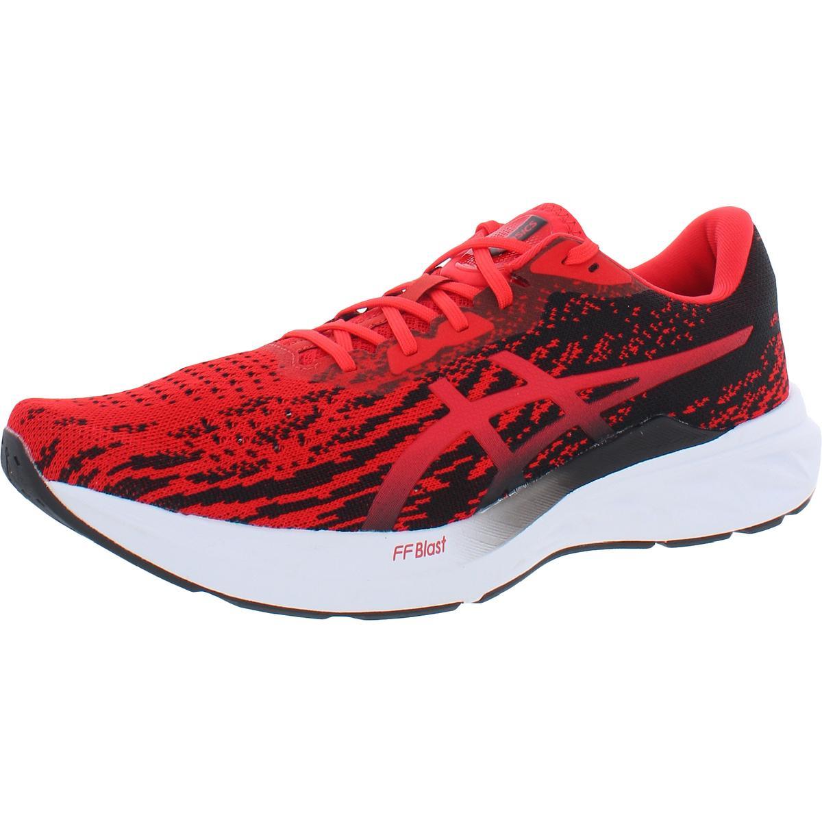 Asics Mens Dynablast 2 Lace up Athletic and Training Shoes Sneakers Bhfo 9859 Electric Red/Black