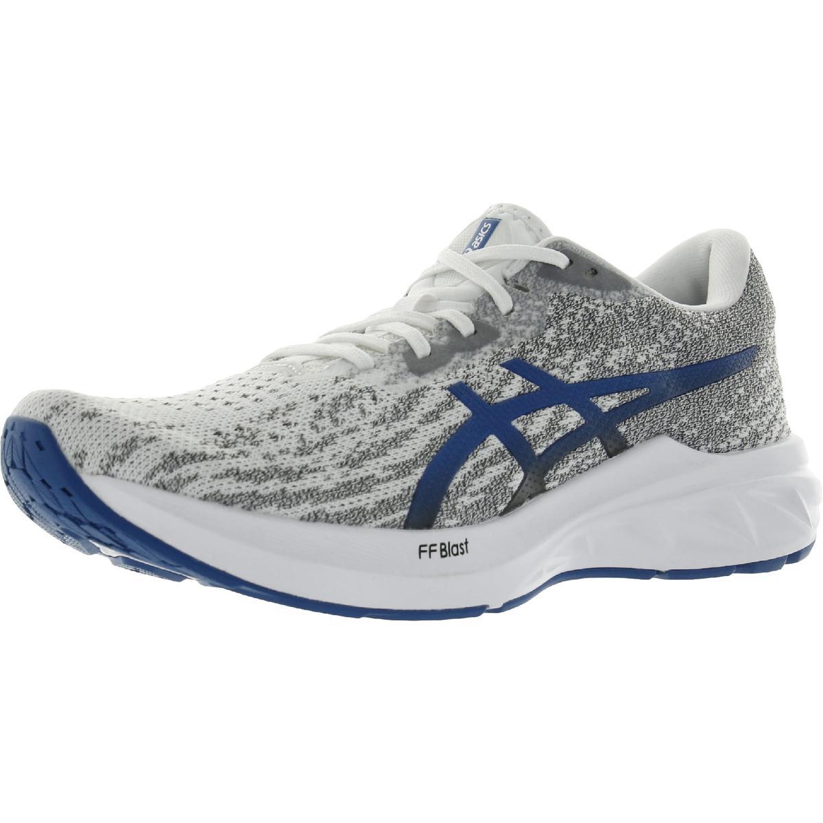 Asics Mens Dynablast 2 Lace up Athletic and Training Shoes Sneakers Bhfo 9859 White/Lake Drive