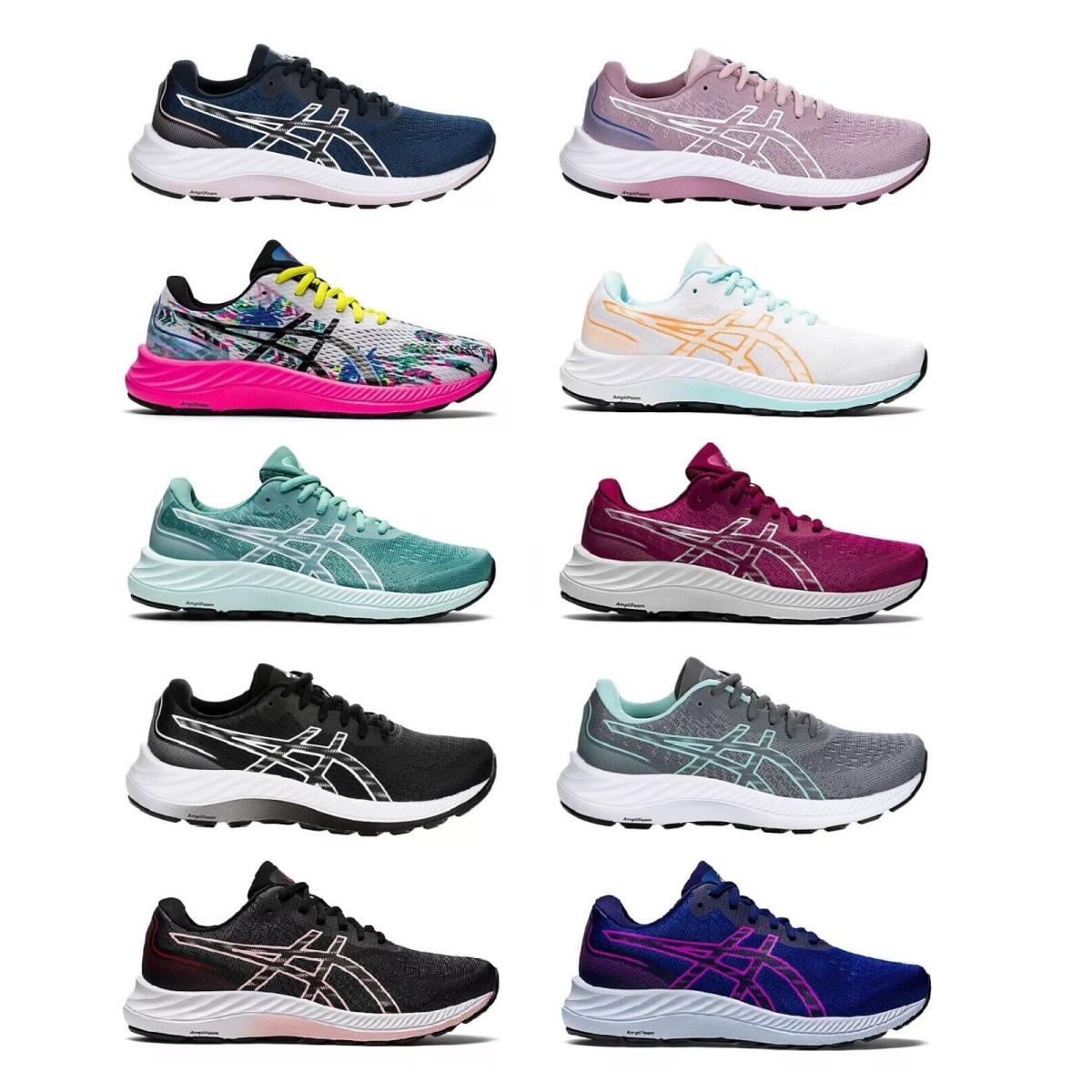 Asics Gel-excite 9 Women`s Athletic Running Gym Low Top Shoes Sneakers 6-11
