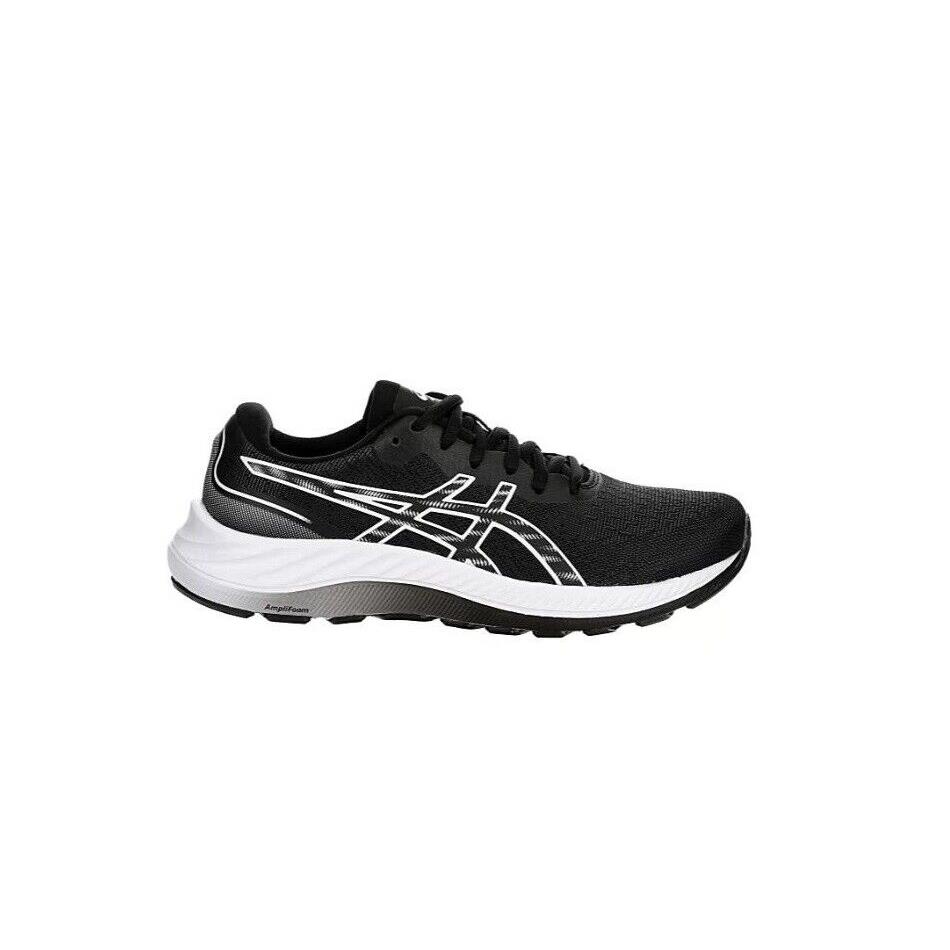 Asics Gel-excite 9 Women`s Athletic Running Gym Low Top Shoes Sneakers 6-11 Black/White