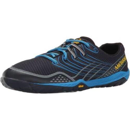 Merrell Men`s Trail Glove 3 Running Shoes sz 8 M 10 M Navy Racer Blue J32455 Navy/Racer Blue